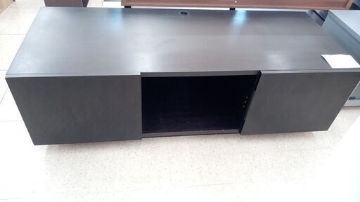 ★店長特別値引き★  テレビ台 黒 H47.5×D60×W150 クリーニング済み TJ8008