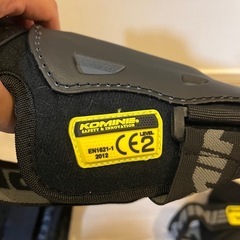 コミネ　バイクプロテクター一式の画像
