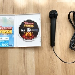 ☆Wii  カラオケ  JOYSOUND Wii SUPER DX  マイク有☆の画像