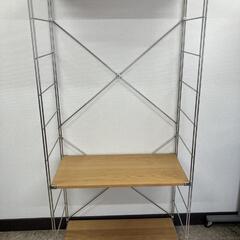 ステンレス　ユニットシェルフ　ワードローブ