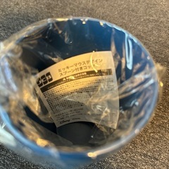 ミッキーマウス　スプーン付きコップ
　　の画像