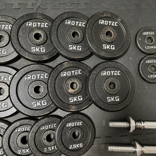 IROTEC（アイロテック）アイアンダンベル60KGセット ダンベル 30kg 2個セット