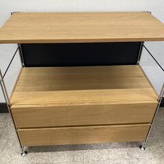 ②ユニットシェルフ　引き出し有