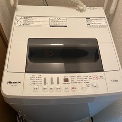洗濯機の画像