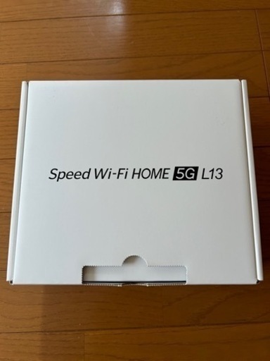 Speed Wi-Fi  5G L13 ホワイト ZTR02SWU