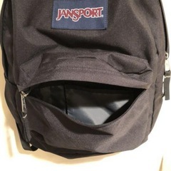 JANSPORT　バック　リュック　ブラック　旅行の画像