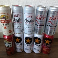 ビール 500ml缶 計5本 スーパードライ 黒ラベル スプリン...