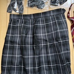 【未使用、中古】　プリーツスカート　ネクタイネットの画像