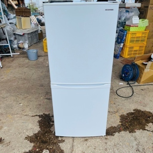 【‼️✨シンプル機能✨‼️】ノンフロン冷凍冷蔵庫 142LIRSD-14A-W