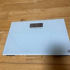 シンプルな体重計