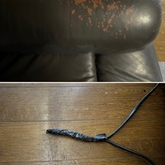 【終了しました、有難うございました】ニトリの三人掛け本革電動リクライニングソファー「ビリーバー」の画像