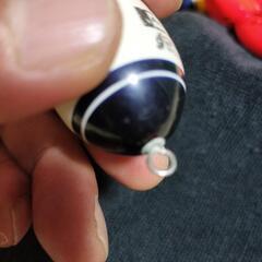 🎣釣具　⑬ウキ　ガルツアクション白０環付きタイプの画像