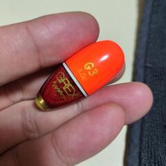 🎣釣具　⑭ウキ　GREX　ミニツイギーG3　オレンジ　美品の画像