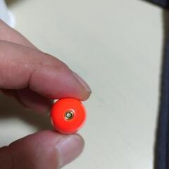 🎣釣具　⑭ウキ　GREX　ミニツイギーG3　オレンジ　美品の画像