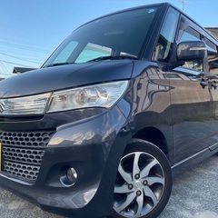 低走行8万キロ台！月々9千円〜分割払い可❗️ 車検2年付き！【名義変更代込み】大人気☆スズキ パレットSW☆SDナビ付き☆走行中DVD見れます☆電動スライドドア☆ドラレコ☆スマートキー☆フルオートエアコン☆純正アルミ☆そのまま乗って帰れます‼️の画像
