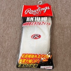 新品未使用　ローリングス　RN1010 全部で3足  野球ソックス　白　24〜27cmの画像