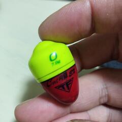 🎣釣具　⑲ウキ　釣研カット円錐０　イエローの画像