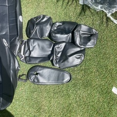 ルーミー　タンク　M900 シートカバー　Clazzio　黒　中古の画像