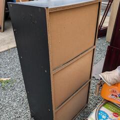 カラーボックス 収納棚 昭和レトロの画像