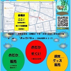 第1回めだか夜市開催