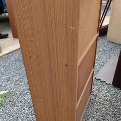カラーボックス 収納棚 昭和レトロの画像