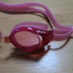 ジュニアゴーグル　ピンク　小学校中学年〜大人用の画像