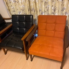 カリモク60 Kチェア　2脚の画像