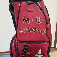 【美品】キャディバッグ　M.U SPORTSの画像