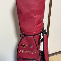 【美品】キャディバッグ　M.U SPORTS