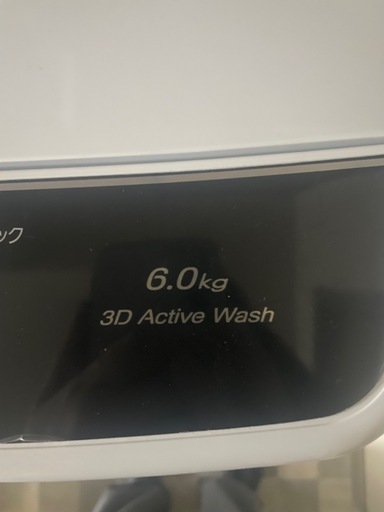 AQUA  洗濯機　使用期間：6ヶ月　
