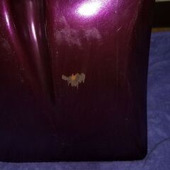 金像印ショベル角型マルーン色 少しサビが有り。の画像