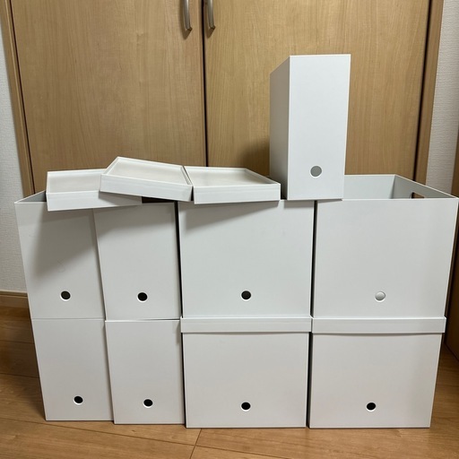 【無印良品】ポリプロピレンファイルボックスセット