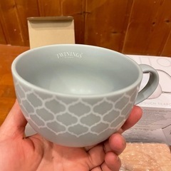 非売品☕️懸賞品✨ＴＷＩＮＩＮＧＳティーカップ・ティーポット・木製トレーの画像