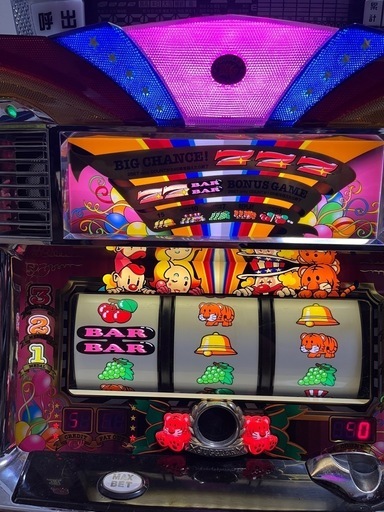 パチスロ実機　マイジャグラー３　不要機付き