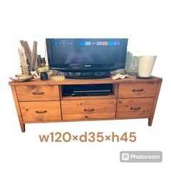テレビボード　木製