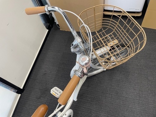 ★中古美品！ブリヂストン BRIDGESTONE AG21  子供用自転車 リリーベル 22インチ ホワイト