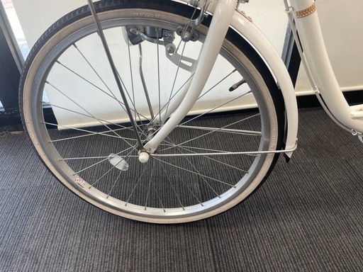 ★中古美品！ブリヂストン BRIDGESTONE AG21  子供用自転車 リリーベル 22インチ ホワイト