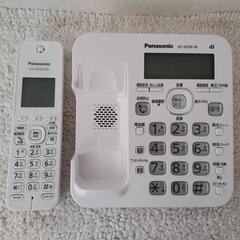 コードレス電話機　パナソニック 子機1台付きの画像