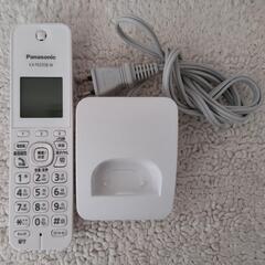 コードレス電話機　パナソニック 子機1台付きの画像