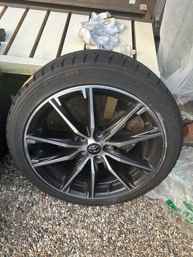 86後期純正ホイール＋スタットレスタイヤ