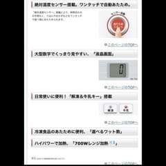 シャープ電子レンジRE-TS3の画像