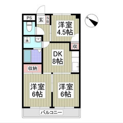 【🔆入居費用13万円🔆】✨審査No.1✨ 🔥北総鉄道 北国分 徒...