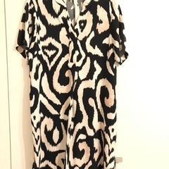 H&M  Vネック　チュニック/ワンピースの画像