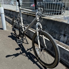 Tern crest ミニベロクロスバイク　タイヤ新品交換、ライト付き