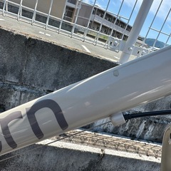 Tern crest ミニベロクロスバイク　タイヤ新品交換、ライト付きの画像
