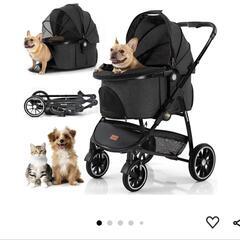 ペットバギー、折りたたみ式（耐荷重27.2kg）