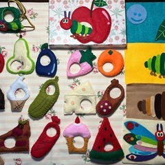 あおむしくんのひも通し♪お値引き中