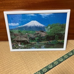 保留 富士山パズル&フレーム