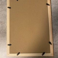サンドセレモニー説明文額縁付き/結婚式用の画像