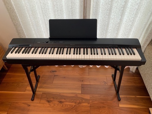 電子ピアノ　CASIO　Privia PX-160 2019年製　純正スタンド付き